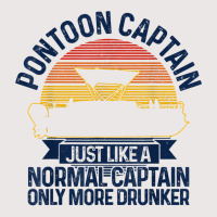 Mens Pontoon Captain Vintage Funny Pontoon Boat Boating Gift T Shirt Pocket T-shirt | Artistshot