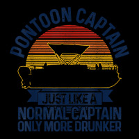 Mens Pontoon Captain Vintage Funny Pontoon Boat Boating Gift T Shirt Unisex Jogger | Artistshot