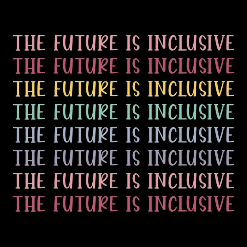 The Future Is Inclusive Autism Awareness Support Lightweight Hoodie | Artistshot