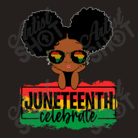 Black Girl Kid Juneteenth Celebrate Indepedence Day Tank Top | Artistshot