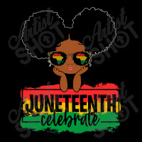 Black Girl Kid Juneteenth Celebrate Indepedence Day Fleece Short | Artistshot