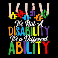 Autism Its Not A Disability Its A Different Ability Legging | Artistshot