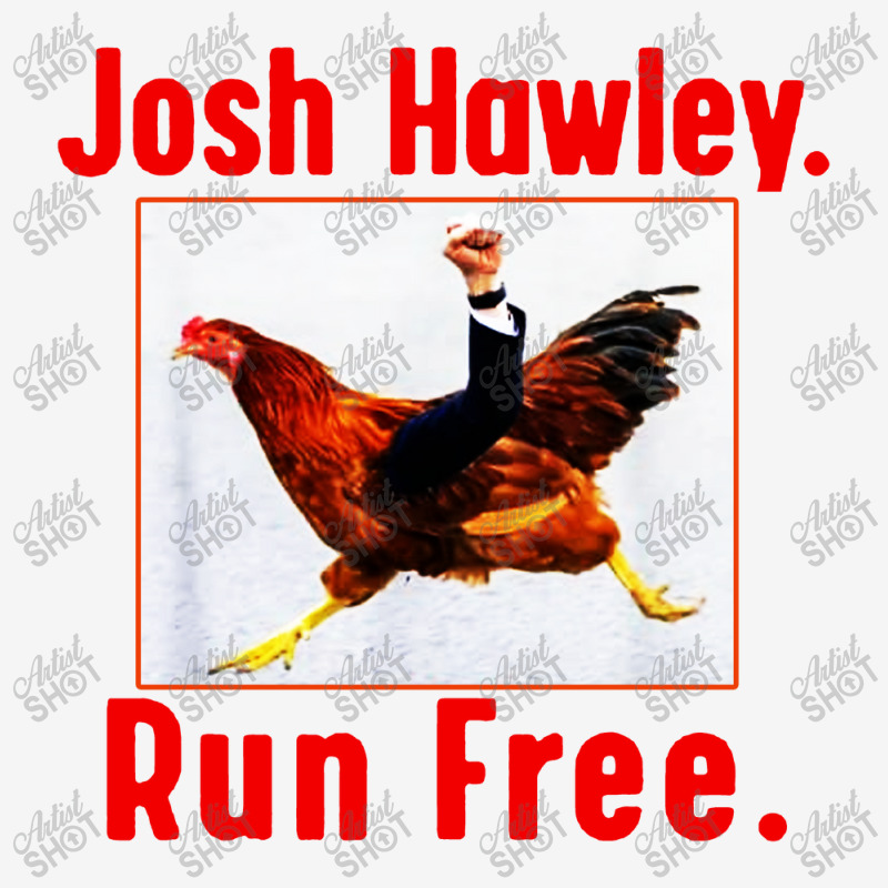 Josh Hawley Run Free Funny  Running Baby Bibs by Mozza | Artistshot