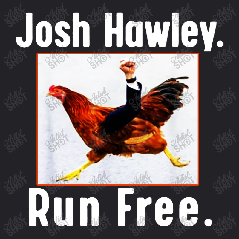 Josh Hawley Run Free Funny Running Youth Tee by Mozza | Artistshot