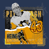 Danton Heinen Hockey Paper Poster Penguins Men Denim Jacket | Artistshot