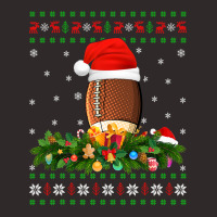 Football American Football Sports Lover Xmas Ugly Rugby Christmas 177  Racerback Tank | Artistshot