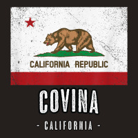 Covina   California  Cali City Souvenir   Ca Flag Top T Shirt Tank Top | Artistshot