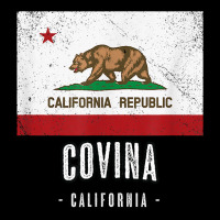 Covina   California  Cali City Souvenir   Ca Flag Top T Shirt Long Sleeve Shirts | Artistshot