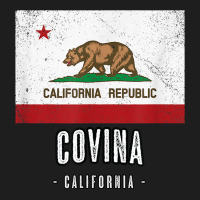 Covina   California  Cali City Souvenir   Ca Flag Top T Shirt Classic T-shirt | Artistshot