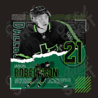 Jason Robertson Hockey Paper Poster Stars Tank Top | Artistshot