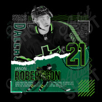 Jason Robertson Hockey Paper Poster Stars Lightweight Hoodie | Artistshot