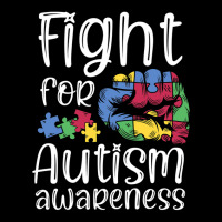 Fight For Autism Awareness World Autism Awareness Day Women's V-neck T-shirt | Artistshot