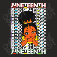 Juneteenth Celebrating 1865 Cute Black Girls Princesse Kids Ladies Fitted T-shirt | Artistshot