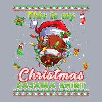 Football This Is My Christmas Pajama Football Sweater Ugly Xmas 429 Tank Dress | Artistshot