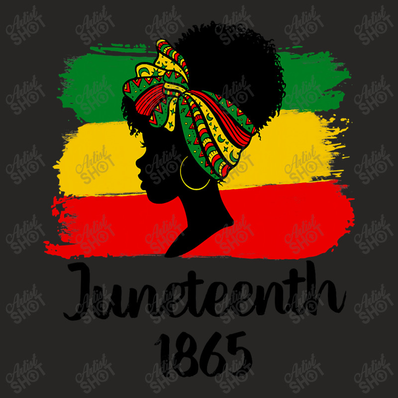 Juneteenth Is My Independence Day Black Women Black Pride Ladies Fitted T-Shirt by nhan0105 | Artistshot