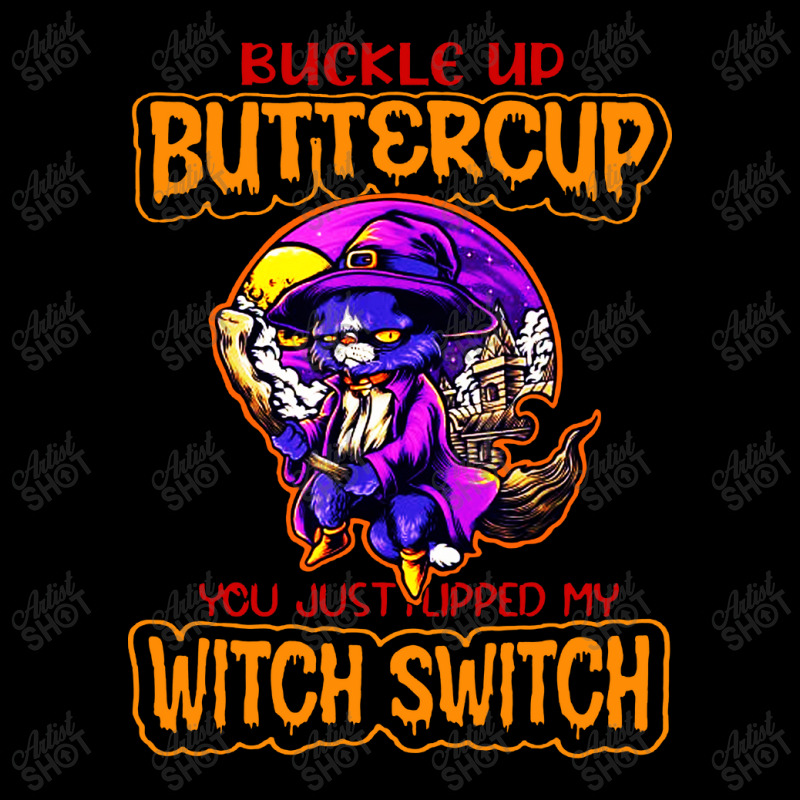 Cat Buckle Up You Just Flipped My Witch Switch Long Sleeve Shirts | Artistshot