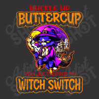 Cat Buckle Up You Just Flipped My Witch Switch Vintage Hoodie | Artistshot