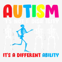 Autism Is Not A Disability It's A Different Ability Adjustable Cap | Artistshot