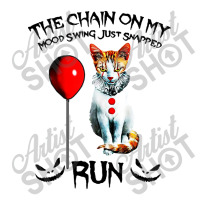 Funny Cat Chain On My Mood Swing Just Snapped Run V-neck Tee | Artistshot