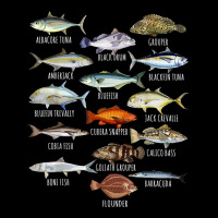 Fish Species Biology Types Of Saltwater Fish Fishing T Shirt Unisex Jogger | Artistshot