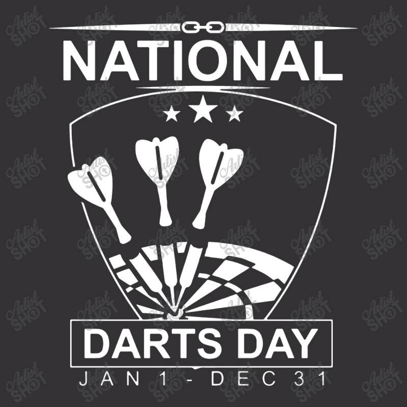 National Darts Day Funny Vintage Hoodie And Short Set by blakblakan13 | Artistshot