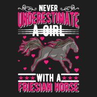 Friesian Horse  Shirt Friesian Horse Girl   783 Classic T-shirt | Artistshot