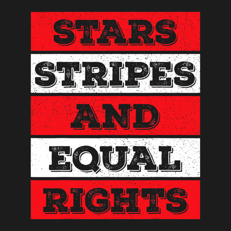 Stars Stripes Equal Rights Bold 4th Of July Women's Rights Hoodie & Jogger Set | Artistshot