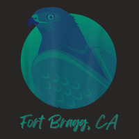 Fort Bragg Ca Osprey Sea Green Raptor Ocean Bird T Shirt Ladies Fitted T-shirt | Artistshot