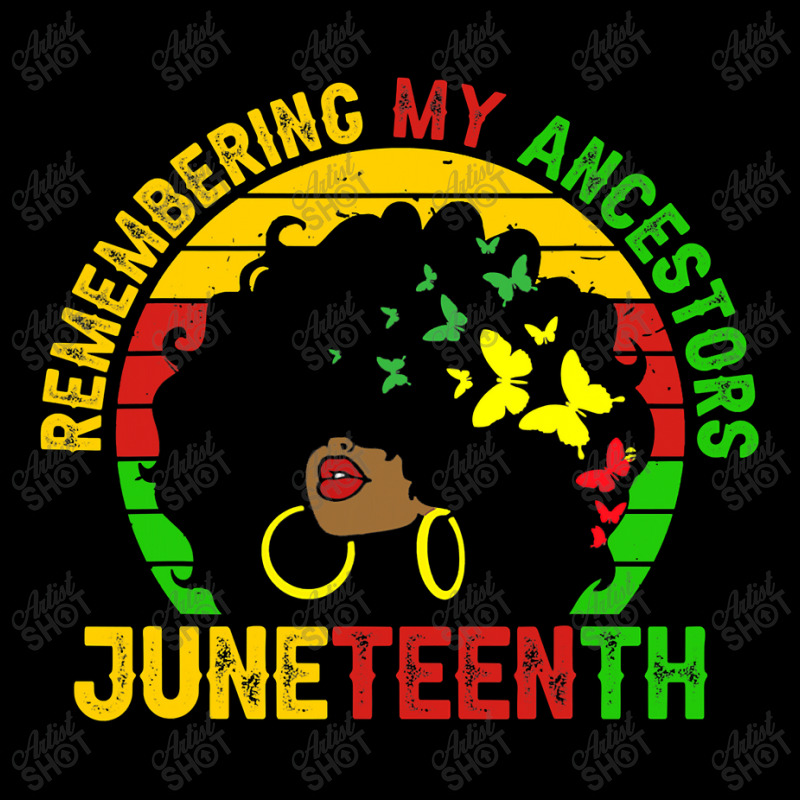 Remembering My Ancestors Juneteenth Black Freedom 1865 Gift Long Sleeve Shirts by nhan0105 | Artistshot