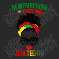 Remembering My Ancestors Juneteenth Black Freedom 1865 Gifts Printed Hat | Artistshot