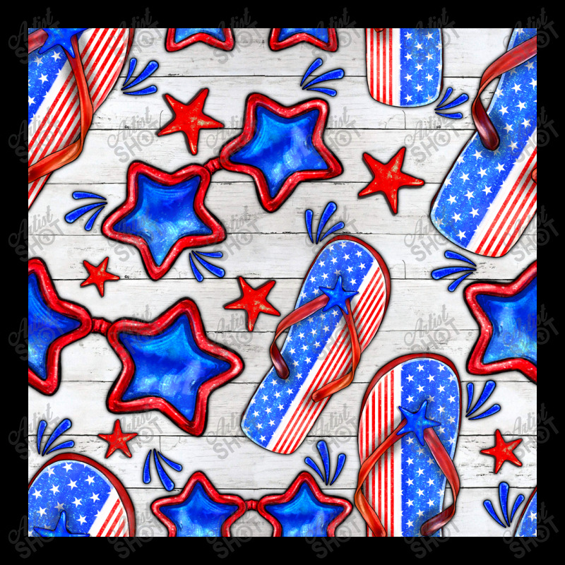 4th Of July Flip Flops Seamless Pattern Youth Jogger | Artistshot