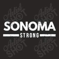 Sonoma County Strong North Bay California Ladies Fitted T-shirt | Artistshot