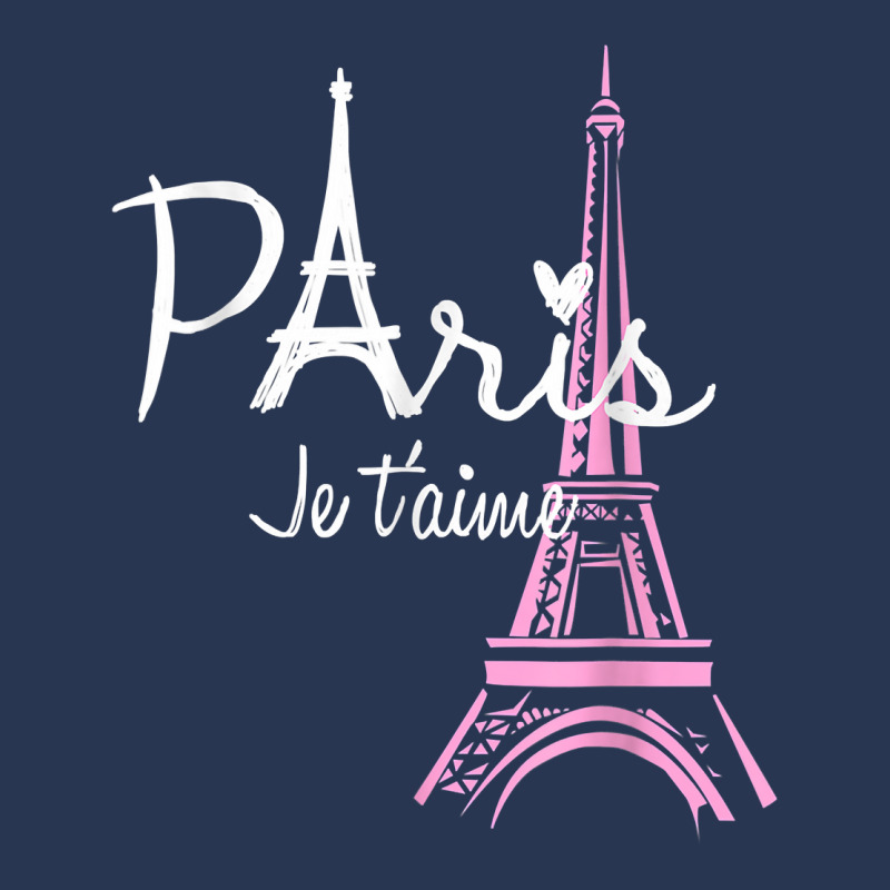 I Love Paris Eiffel Tower France T Shirt French Souvenir T Shirt Ladies Denim Jacket by kadrienstang | Artistshot