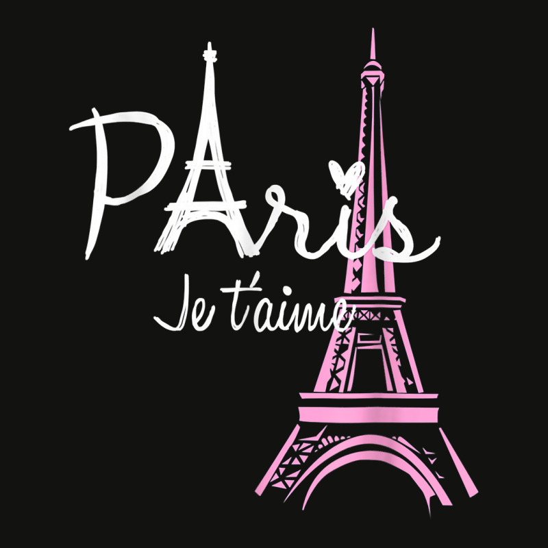 I Love Paris Eiffel Tower France T Shirt French Souvenir T Shirt Scorecard Crop Tee by kadrienstang | Artistshot