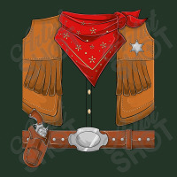 Cowboy Halloween Costume Men Women Kids Cowboy Sherif T Shirt Medium-length Apron | Artistshot