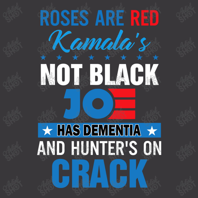 Roses Are Red Kamalas Not Black Joe Biden Ladies Curvy T-shirt | Artistshot