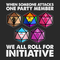 When Someone Attacks One Party Member We Roll For Initiative T Shirt Printed Hat | Artistshot