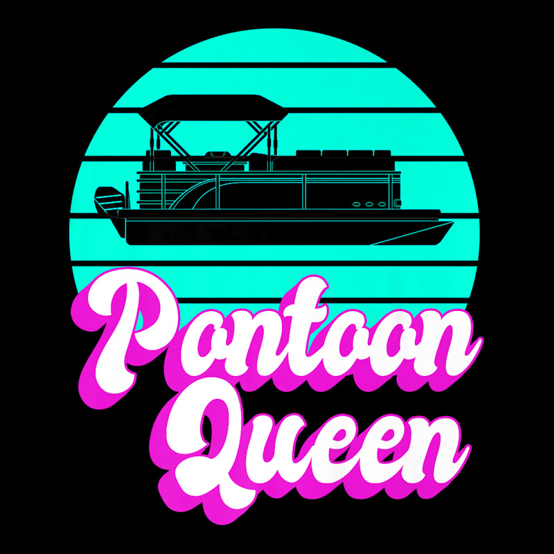 Pontoon Queen Boat Captain Funny Boating Premium T Shirt Toddler Sweatshirt | Artistshot