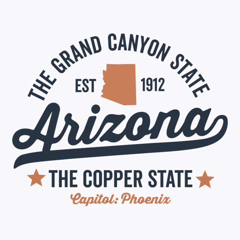 Arizona Vintage Sports Design Copper State Long Sleeve T Shirt T-shirt | Artistshot