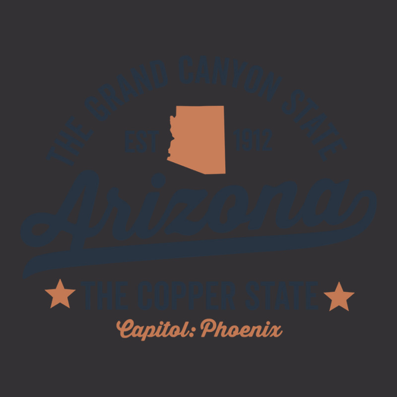 Arizona Vintage Sports Design Copper State Long Sleeve T Shirt Vintage Hoodie | Artistshot