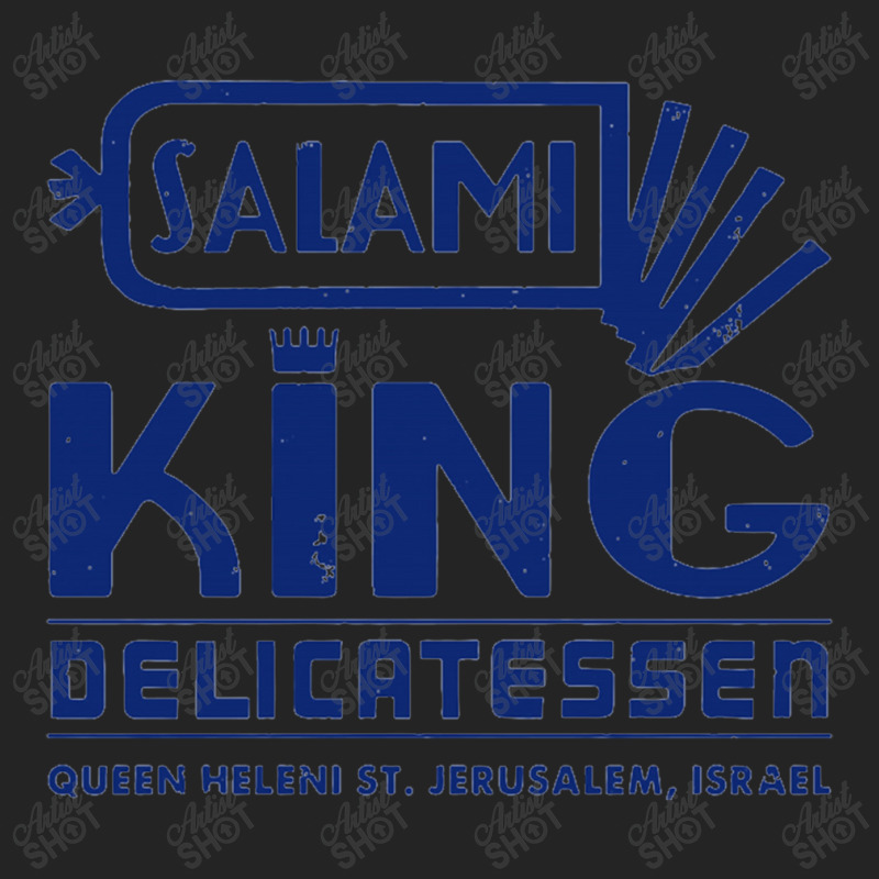 Salami King Jewish Deli T Shirt Jerusalem Israel T Shirt Delicatessen 3/4 Sleeve Shirt | Artistshot