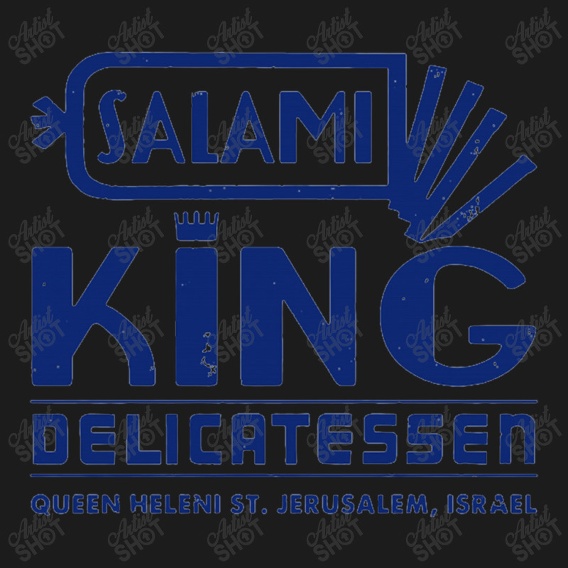 Salami King Jewish Deli T Shirt Jerusalem Israel T Shirt Delicatessen Hoodie & Jogger Set | Artistshot