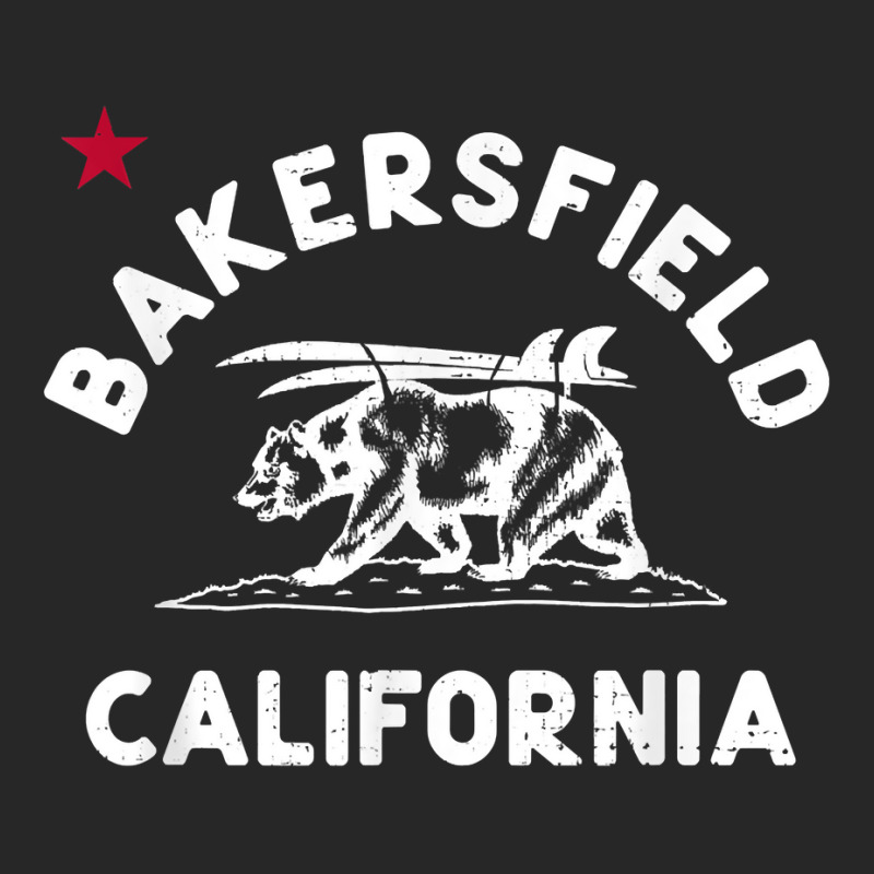 Bakersfield California Beach Flag Bear Surf Ca Vintage T Shirt Women's Pajamas Set by webberoliveria | Artistshot