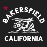 Bakersfield California Beach Flag Bear Surf Ca Vintage T Shirt Ladies Polo Shirt | Artistshot