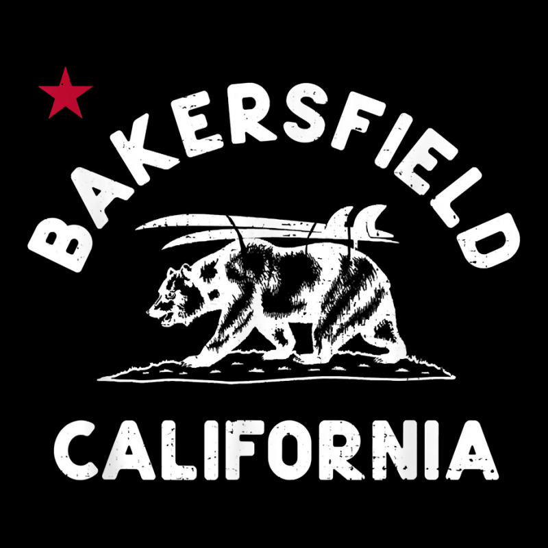 Bakersfield California Beach Flag Bear Surf Ca Vintage T Shirt Cropped Sweater by webberoliveria | Artistshot