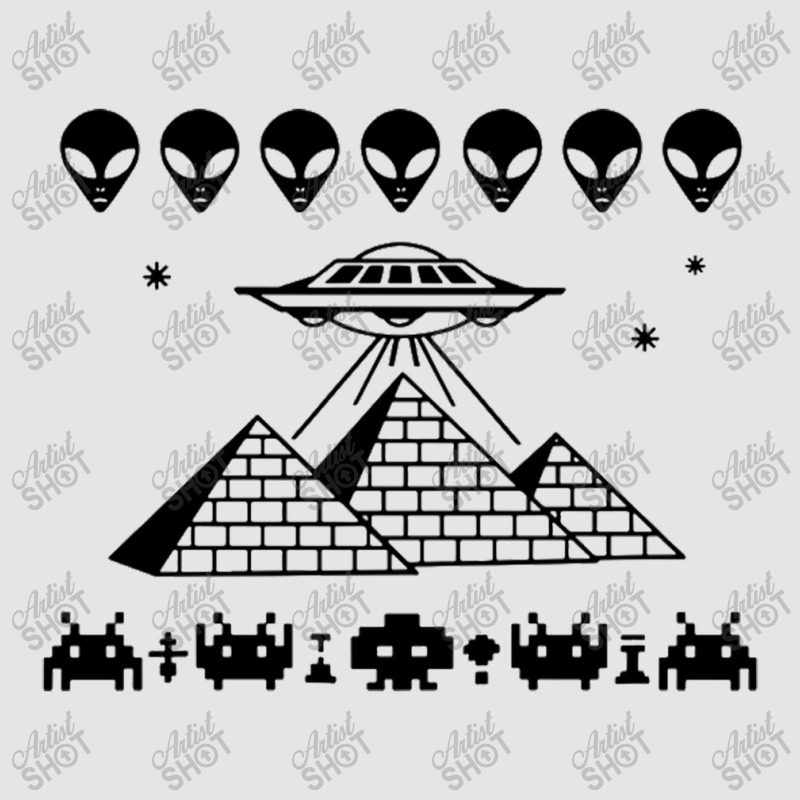 Pyramid T Shirt Ufo T Shirt Space Invaders T Shirt Area 51 Shirt Alien Exclusive T-shirt by michaelnaher | Artistshot