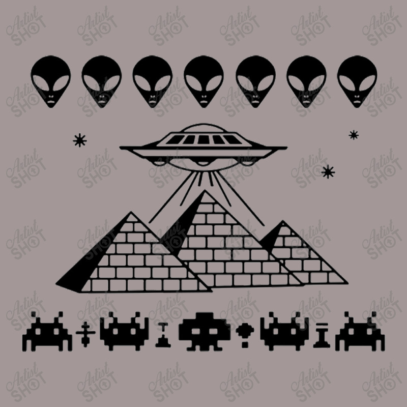 Pyramid T Shirt Ufo T Shirt Space Invaders T Shirt Area 51 Shirt Alien Vintage Hoodie by michaelnaher | Artistshot