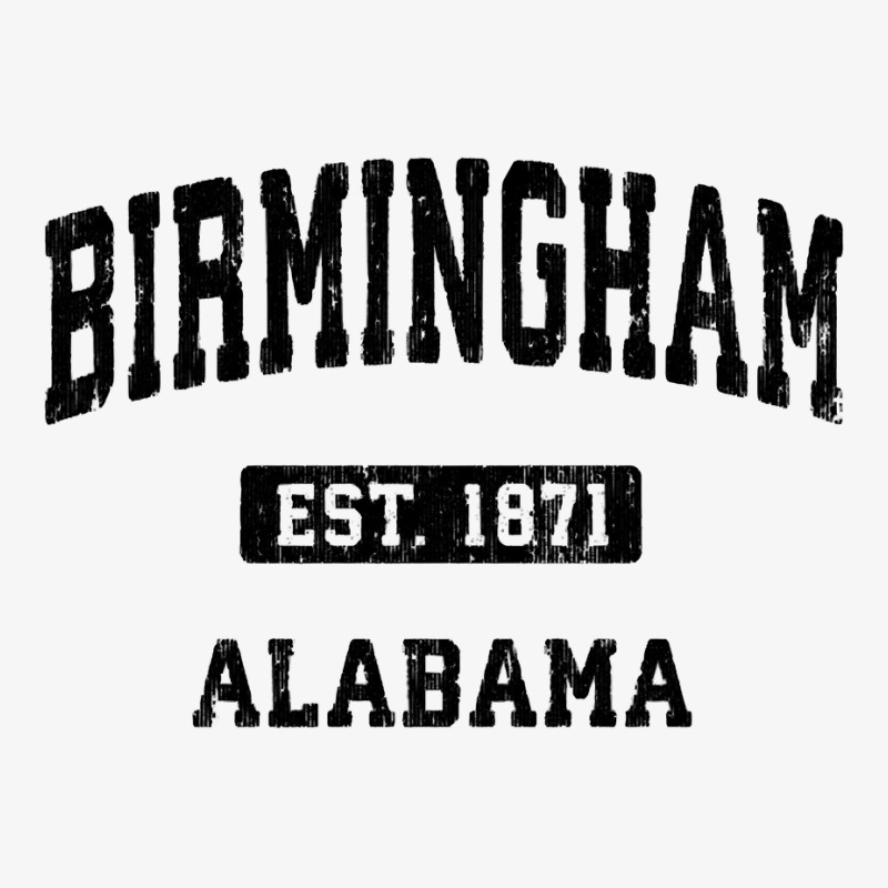 Birmingham Alabama Al Vintage Athletic Sports Design Pullover Hoodie Ladies Fitted T-Shirt by adrienskradski | Artistshot