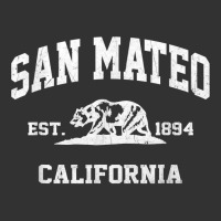 San Mateo California Ca Vintage State Athletic Style T Shirt Baby Bodysuit | Artistshot