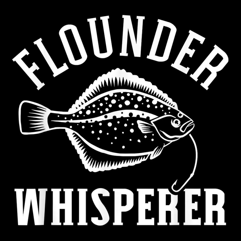 Flounder Whisperer Fishing T Shirt V-neck Tee | Artistshot